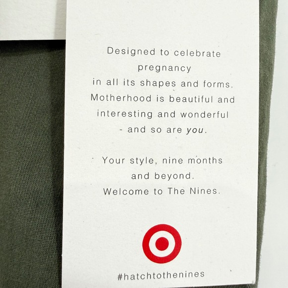 The Nines by Hatch Dark Olive Maternity Cotton Twill Skinny Pant Size 8 - Picture 5 of 8